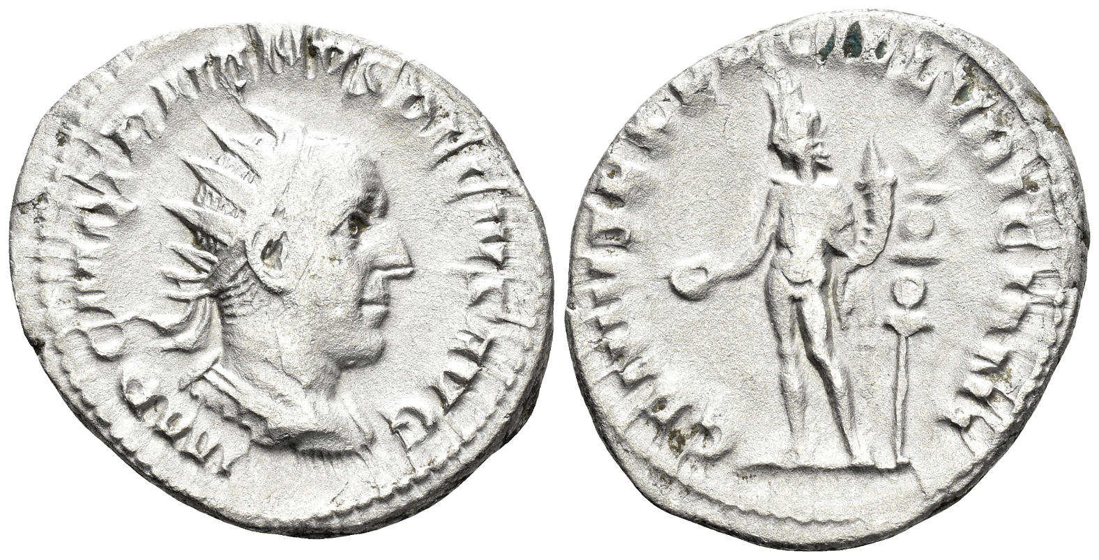 Trajan Decius. 247-249 AD. AR Antoninianus (3.56g, 23mm). Rome mint. Struck 249-50 AD. RIC 16c