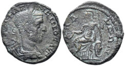 Bithynia, Nikaia. Maximinus I Thrax. 235-238 AD. AE 25mm (5.71g). Weiser, Nikaia, 44
