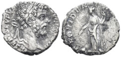 Septimius Severus. 193-211 AD. AR Denarius (2.80g, 17.5mm). Rome mint. Struck 196/7 AD. RIC 92 (a)