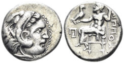 Celtic Eastern Europe. 323-317 BC. AR Drachm (4.02g, 17mm). CF. Price P46