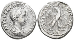 Seleucis and Pieria, Antioch. Gordian III. 238-244 AD. AR Tetradrachm (14.17gm, 25.5mm). Prieur 282