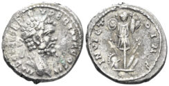 Septimius Severus. 193-211 AD. AR Denarius (3.58g, 19mm). Emesa mint. Struck 194/5 AD. RIC 389