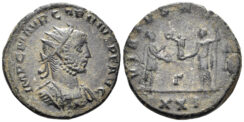 Carinus. 283-285 AD. AE Antoninianus (3.99g, 20.5mm). Antioch mint. Struck 284 AD. RIC 325