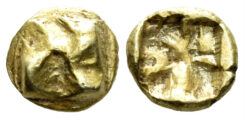 Ionia, Uncertain. Circa 625-600 BC. EL 1/24 Stater (0.46g. 6.5mm). SNG Kayhan 702