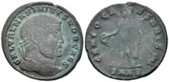Maximinus II Daia, as Caesar. 305-309 AD. AE Follis (5.74g, 26mm). Nicomedia mint. Struck 308-10 AD. RIC 55a