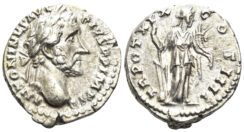 Antoninus Pius. 138-161 AD. AR Denarius (3.52g, 18mm). Rome mint. Struck circa 150 AD. RIC 251