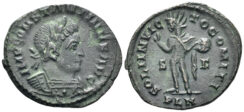 Constantine I ‘the Great’. 307-337 AD. AE Follis (3.58g, 22.5mm). Londinium mint. Struck late 309-11 AD. RIC 10
