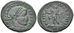 Constantine I ‘the Great’. 307-337 AD. AE Follis (4.61g, 22mm). Rome mint. Struck 315/6 AD. RIC 37