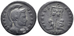 Licinius I. 308-324 AD. AE Follis (3.38g, 19.5mm). Treveri mint. Struck 320 AD. RIC 267