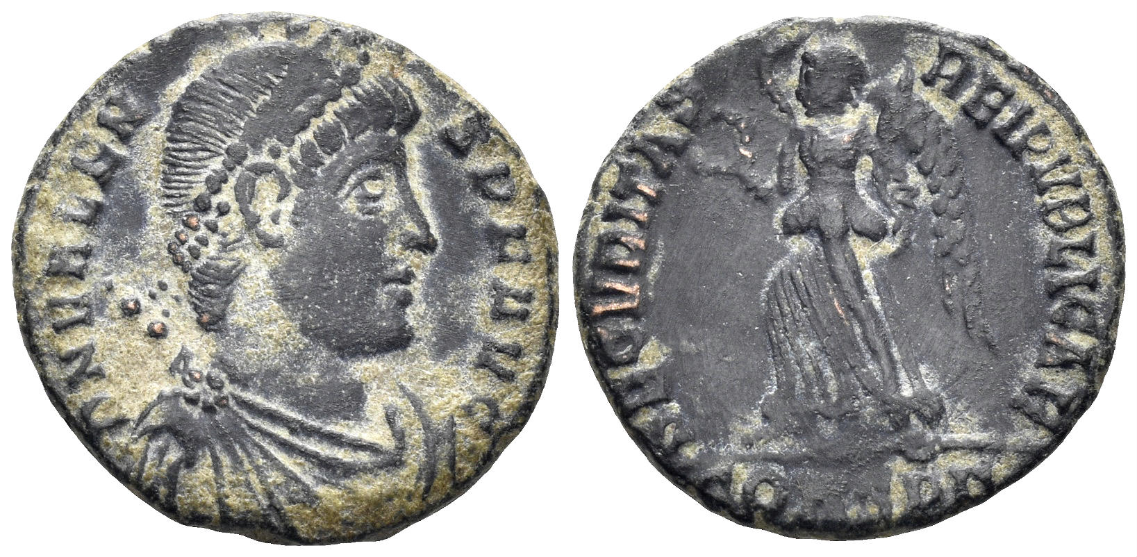 Valens. 364-378 AD. AE3 (2.48g, 17mm). Constantinople mint. Struck 369 AD. RIC.21 a1