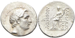 Seleucid Kingdom. Demetrios I. 162-150 BC. AR Tetradrachm (15.47g, 31mm). Antioch mint. Struck 162-50 BC. SC 1640.1b