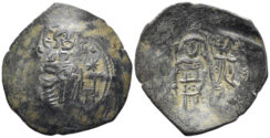 Manuel I Comnenus. 1143-1180. AE Trachy (2.65g, 26mm). Constantinople mint. SB 1966