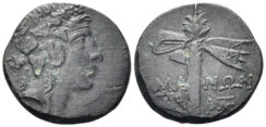 Pontos, Komana. Circa 85-65 BC. AE 16mm (3.28g). SNG BM Black Sea 1264