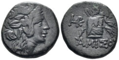 Pontos, Amisos. Time of Mithradates VI Eupator. Circa 85-65. AE 21mm (7.90g). SNG BM Black Sea 1262